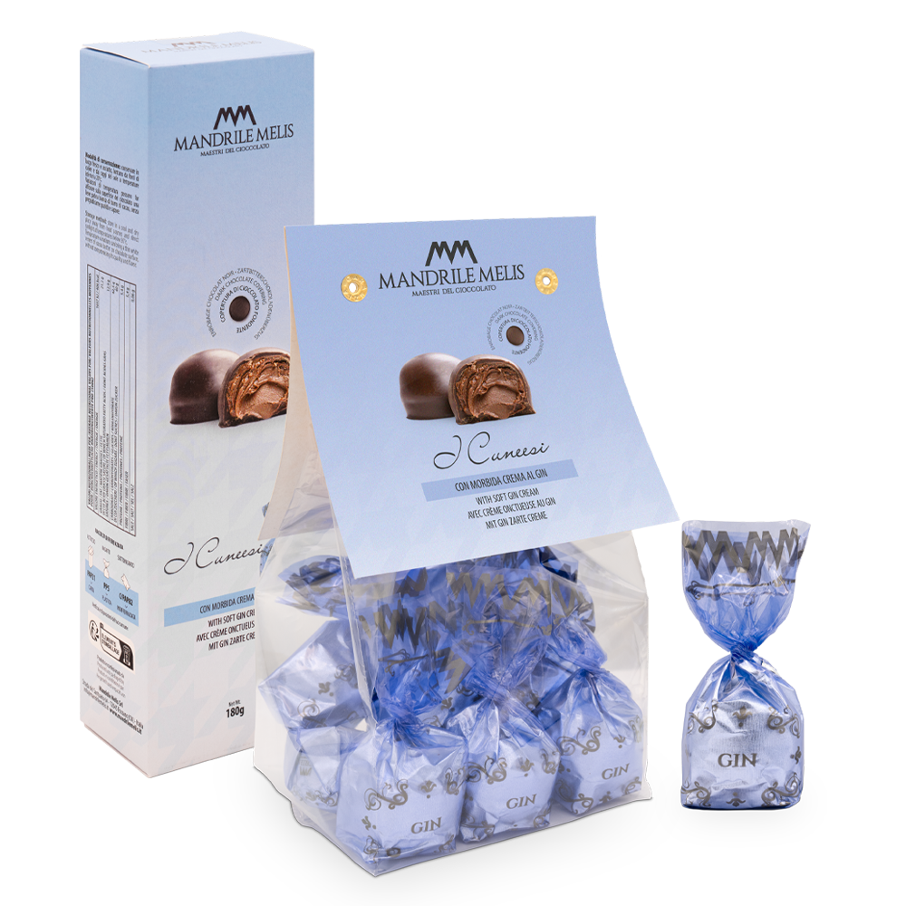 Véritables truffes au chocolat du Piémont, Mandrile Melis